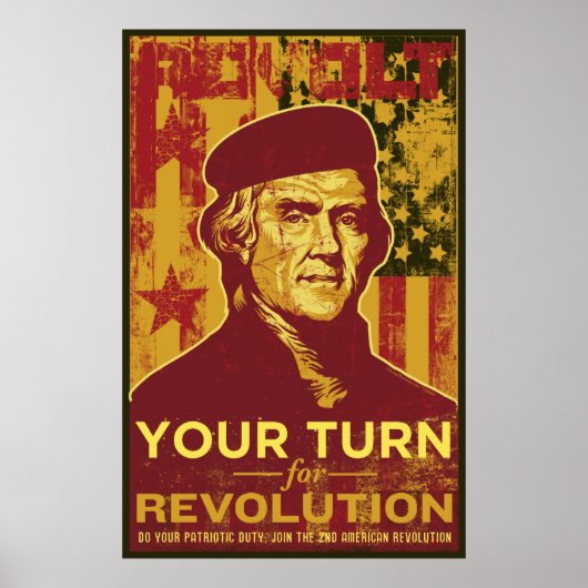 Uw Draai voor het Poster van de Revolutie (Voorkant)