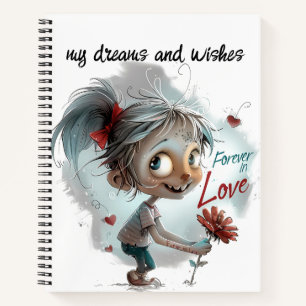 Uw dromen met 'My Wishes' Spiral Notitieboek