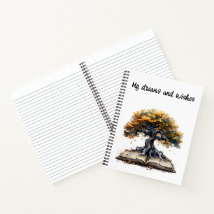 Uw dromen met 'My Wishes' Spiral Notitieboek