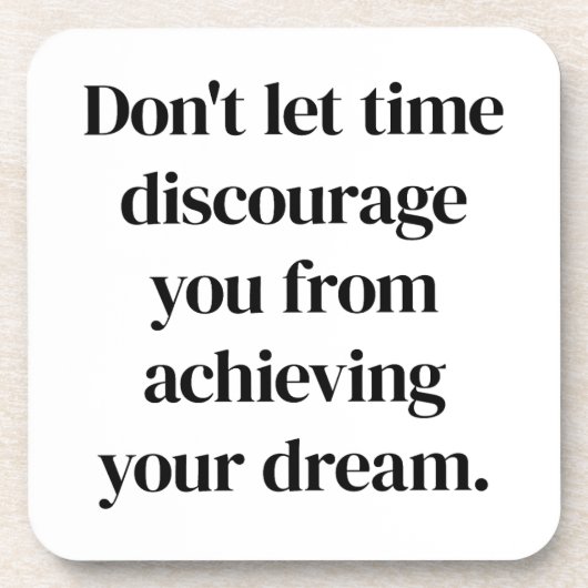 Uw droomharde plastic Onderzetter bereiken (Voorkant)