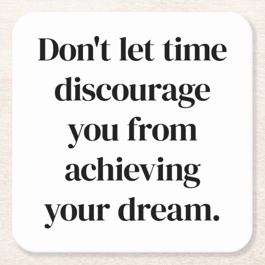 Uw droompapieren Onderzetter realiseren (Voorkant)