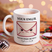 Uw e-mail vindt me nooit goed gepersonaliseerde Ka Koffiemok