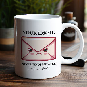 Uw e-mail vindt me nooit goed gepersonaliseerde Ka Koffiemok