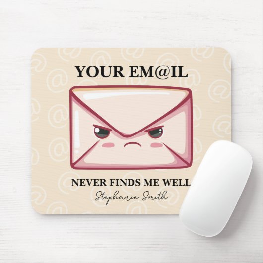 Uw e-mail vindt me nooit goed gepersonaliseerde Ka Muismat (Met muis)