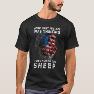 Uw eerste fouten voor de nationale feestdag t-shirt