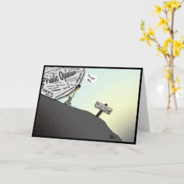 Uw eerste klaslokaal gevouwen Wenskaart Kaart