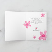 Uw eerste Moederdag Flower Photo Greep Kaart (Binnen)