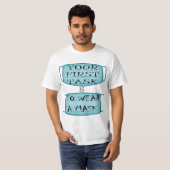 Uw eerste taak is een masker te draag t-shirt (Voorkant volledig)