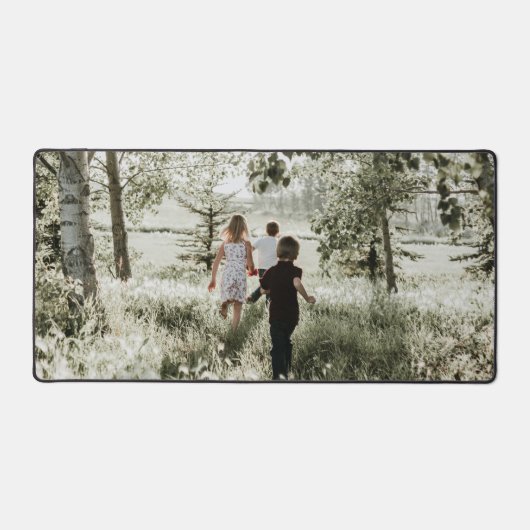 Uw eigen aangepaste foto gepersonaliseerd bureaumat (Voorkant)