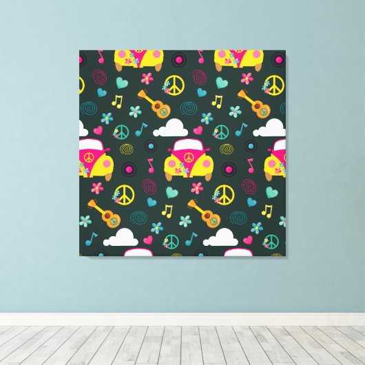 Uw eigen Canvas Canvas afdrukken behouden of ontwe (Insitu (Houten vloer))