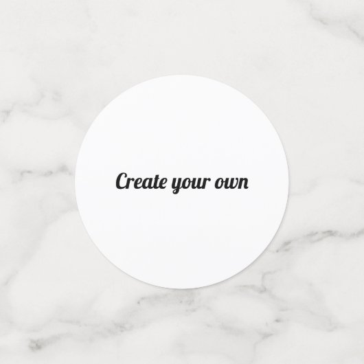 uw eigen confetti (Kleine voorkant)