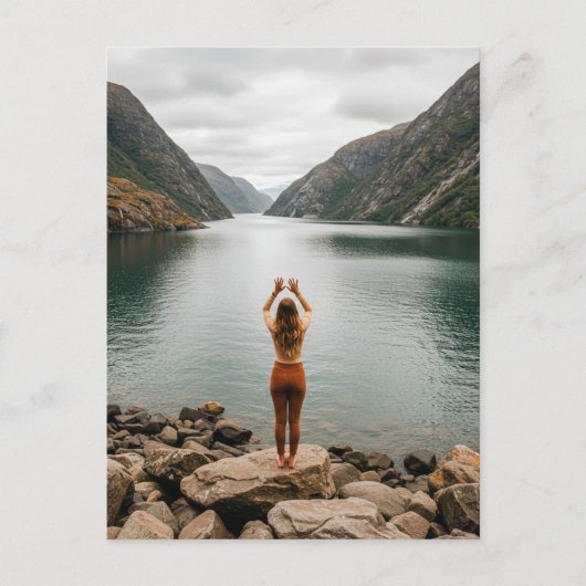 Uw eigen foto Custom Wenskaart Briefkaart (Voorkant)