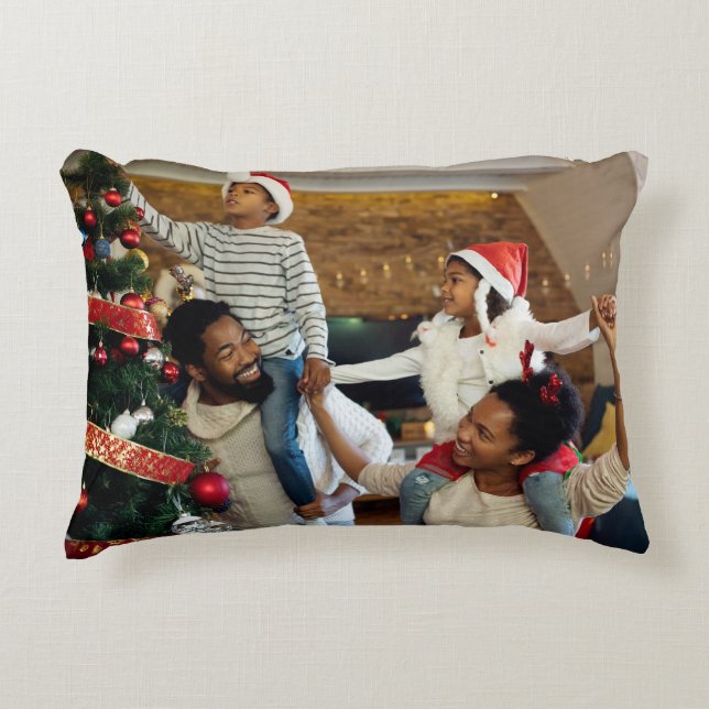 Uw eigen foto ontwerpen accent kussen (Voorkant)