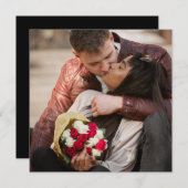 Uw eigen foto ontwerpen bedankkaart (Voorkant / Achterkant)