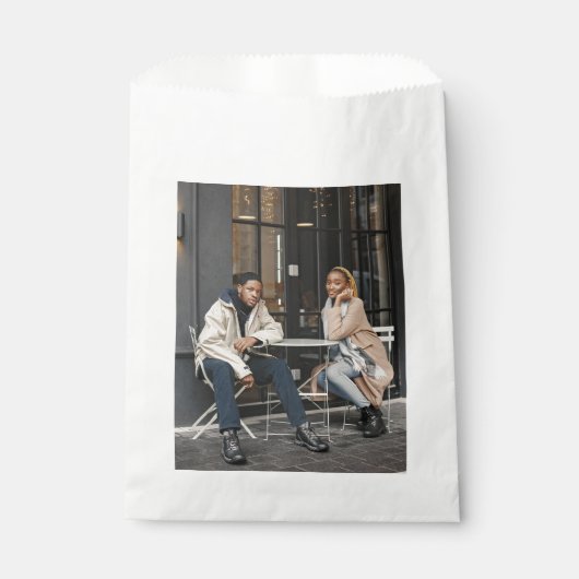 Uw eigen foto ontwerpen bedankzakje (Voorkant)