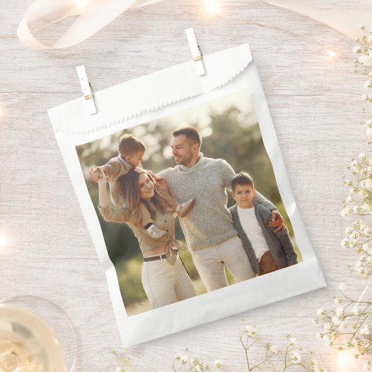 Uw eigen foto ontwerpen bedankzakje (Geknipt)