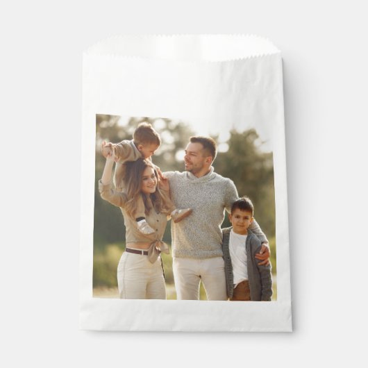 Uw eigen foto ontwerpen bedankzakje (Voorkant)