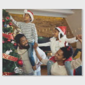 Uw eigen foto ontwerpen cadeaupapier (Vlak)