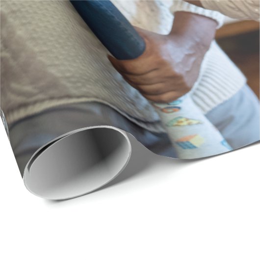 Uw eigen foto ontwerpen cadeaupapier (Rol Hoek)