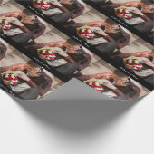 Uw eigen foto ontwerpen cadeaupapier (Hoek)