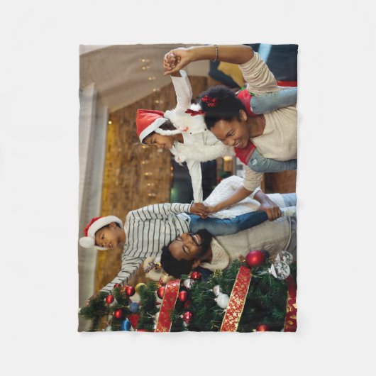Uw eigen foto ontwerpen fleece deken (Voorkant)