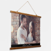 Uw eigen foto ontwerpen hangend wandkleed (Gebogen)