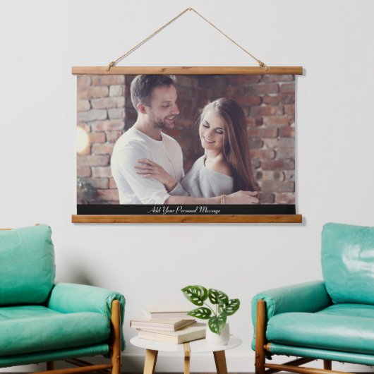 Uw eigen foto ontwerpen hangend wandkleed (Woonkamer)