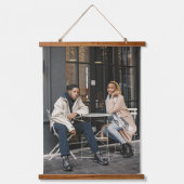 Uw eigen foto ontwerpen hangend wandkleed (Voorkant)