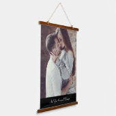 Uw eigen foto ontwerpen hangend wandkleed (Gebogen)