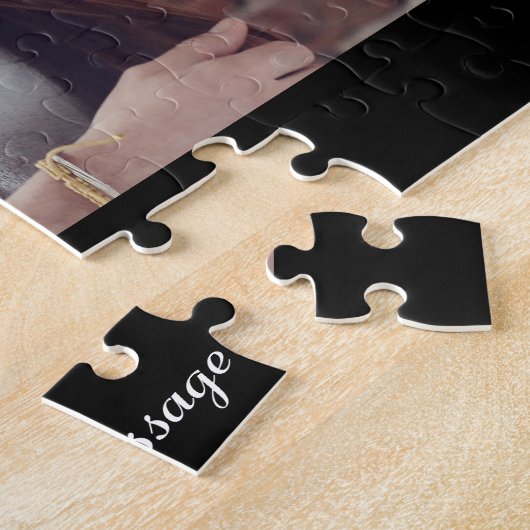 Uw eigen foto ontwerpen legpuzzel (Zijkant)
