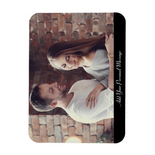 Uw eigen foto ontwerpen magneet (Verticaal)