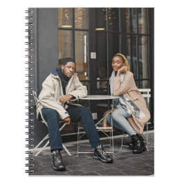 Uw eigen foto ontwerpen notitieboek