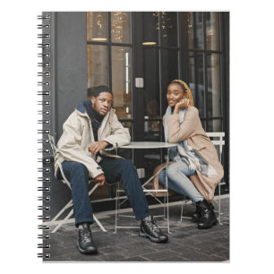 Uw eigen foto ontwerpen notitieboek