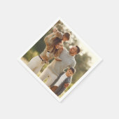 Uw eigen foto ontwerpen servet (Hoek)