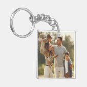 Uw eigen foto ontwerpen sleutelhanger (Voorkant Links)