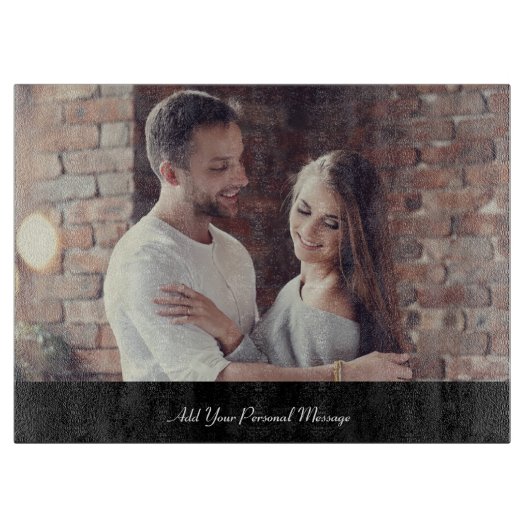 Uw eigen foto ontwerpen snijplank (Voorkant)