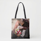 Uw eigen foto ontwerpen tote bag (Voorkant)