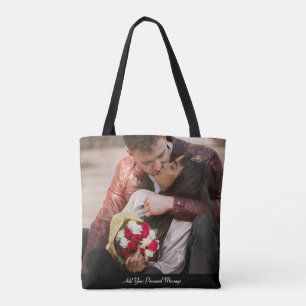Uw eigen foto ontwerpen tote bag