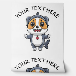 Uw eigen foto op muur decor personaliseer tekst be behang