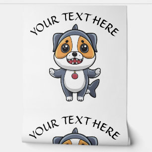 Uw eigen foto op muur decor personaliseer tekst be behang