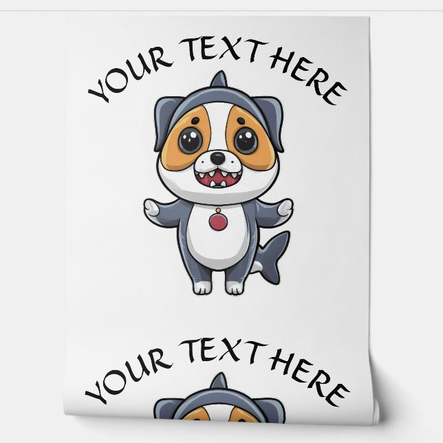 Uw eigen foto op muur decor personaliseer tekst be behang (Afrollen)