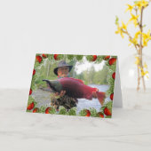 Uw eigen foto Vist op maat Kaart (Gele Bloem)