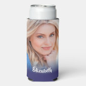 Uw eigen fotomonogram Afstuderen Seltzer Blikjeskoeler (Seltzer Achterkant)