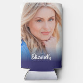 Uw eigen fotomonogram Afstuderen Seltzer Blikjeskoeler (Achterkant)