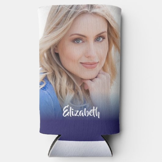 Uw eigen fotomonogram Afstuderen Seltzer Blikjeskoeler (Voorkant)