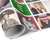 Uw eigen foto's | Aangepaste 51-Afbeelding Collage Cadeaupapier (Rol Hoek)