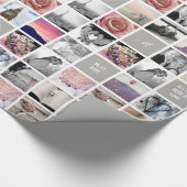 Uw eigen foto's | Huwelijk 51-Afbeelding Collage G Cadeaupapier (Hoek)