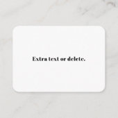 Uw eigen geüploade QR-code en bewerkbare retro-tek Informatiekaartje (Achterkant)