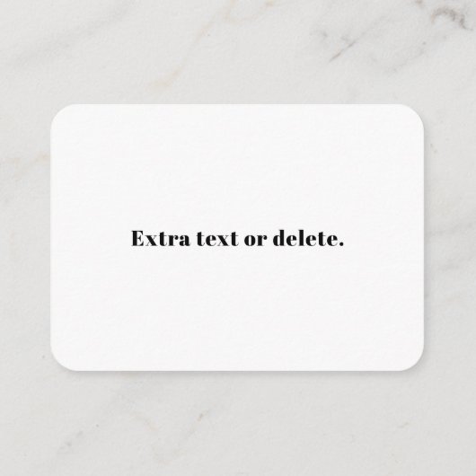 Uw eigen geüploade QR-code en bewerkbare retro-tek Informatiekaartje (Achterkant)