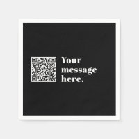 Uw eigen geüploade QR-code en bewerkbare retro-tek